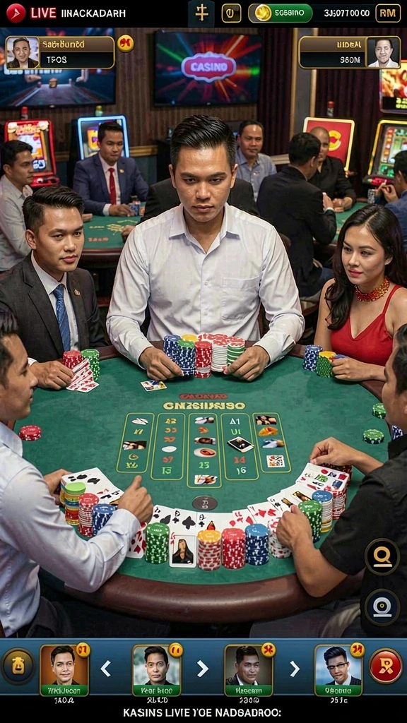 Tangkapan layar menunjukkan karakter utama yang berinteraksi.