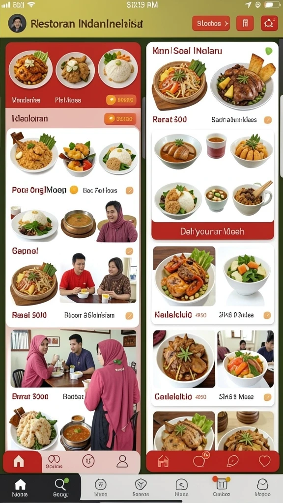Tampilan antarmuka yang menarik dan mudah digunakan.