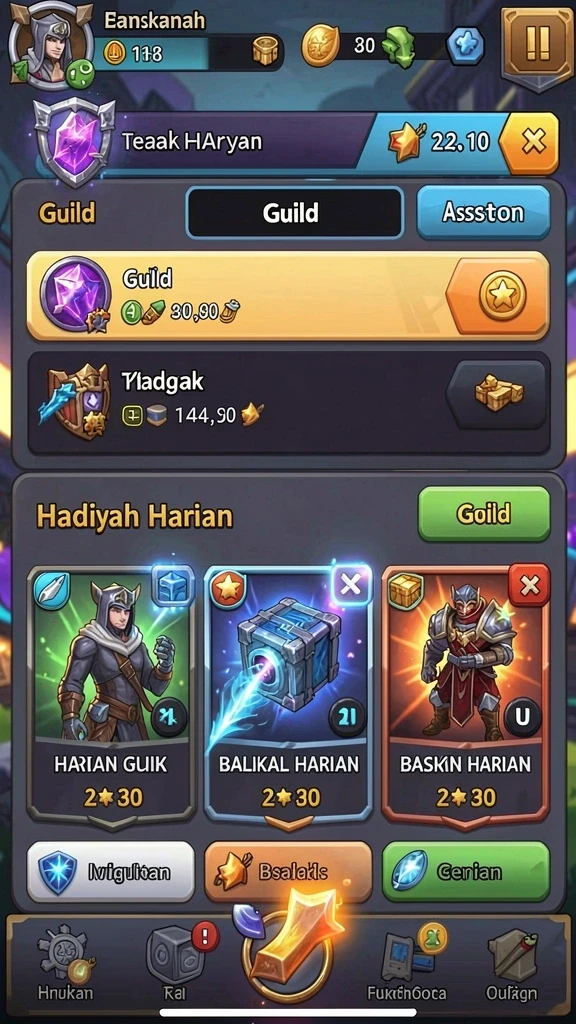 Beragam mode permainan yang bisa dipilih sesuai selera.