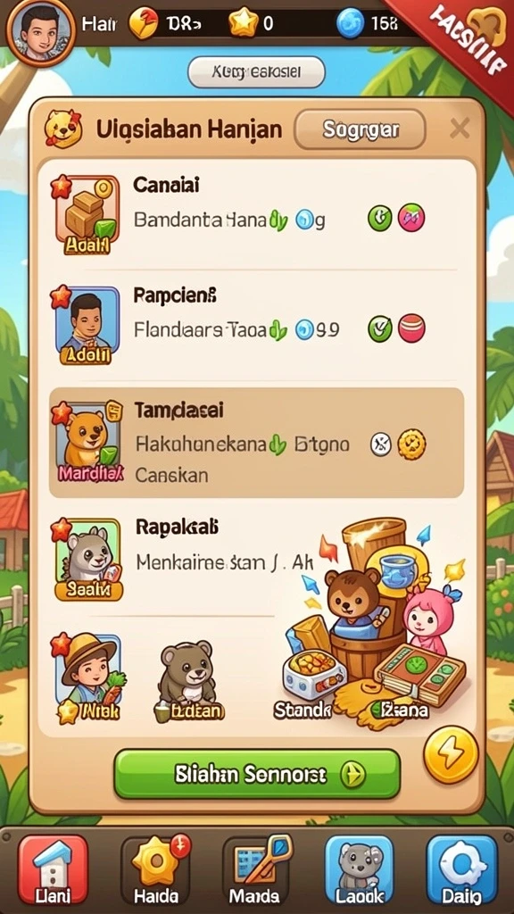 Grafis yang tajam dan efek suara yang mendebarkan.