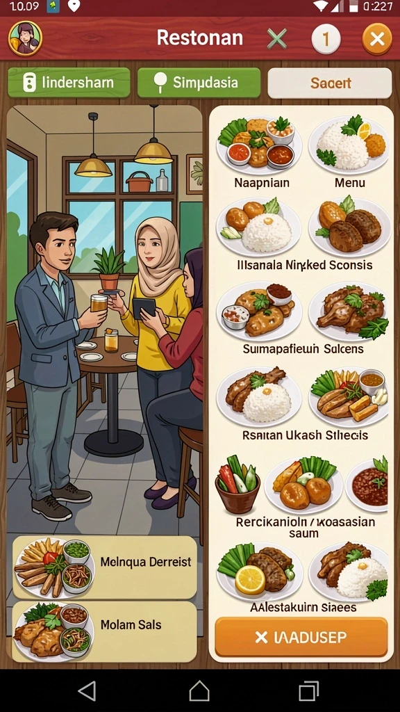 Screenshot menunjukkan karakter utama dalam misi pertama.