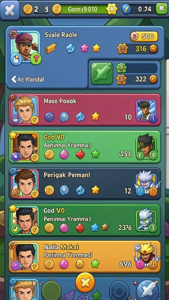 Tangkapan layar pertama menunjukkan karakter utama dalam aksi.
