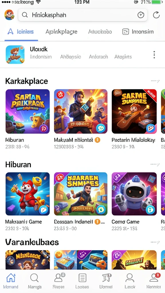 Fitur interaksi sosial untuk meningkatkan pengalaman bermain.