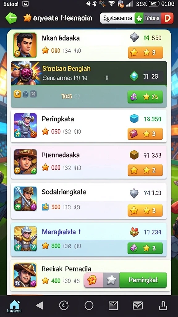Tampilan antarmuka yang ramah pengguna.