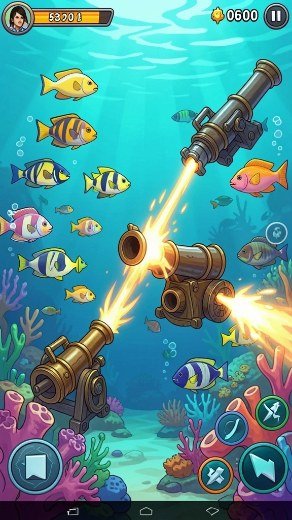 Screenshot aplikasi BARA22 dengan tampilan level yang menarik.