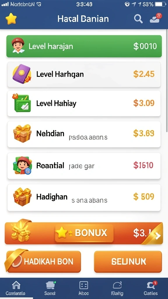 Screenshot dari pertempuran seru dengan monster yang harus dikalahkan.