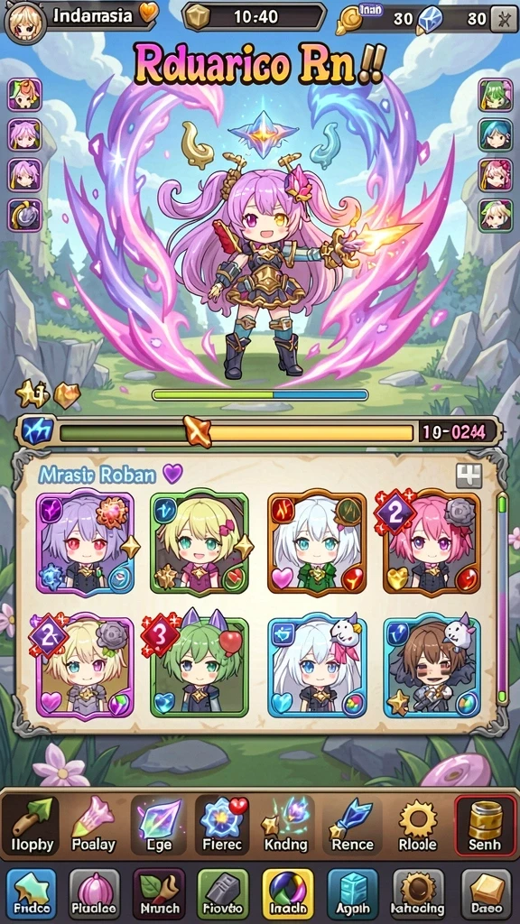 Screenshot memperlihatkan interaksi antara pemain dalam guild.