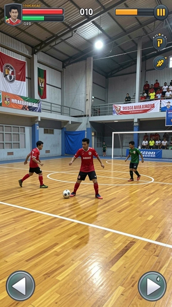 Tampilan menarik dari antarmuka pengguna DORAHOKI.