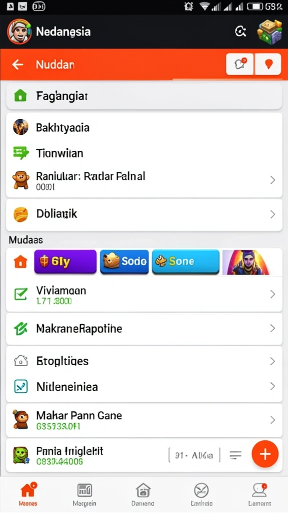 Level yang penuh tantangan dan kejutan menarik.