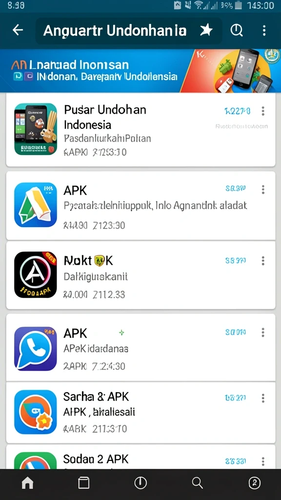 Tampilan awal yang menarik dan friendly.