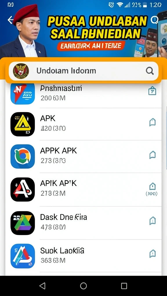 Tangkapan layar level baru yang menantang.