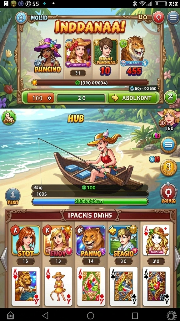 Beragam tema slot yang siap dimainkan.