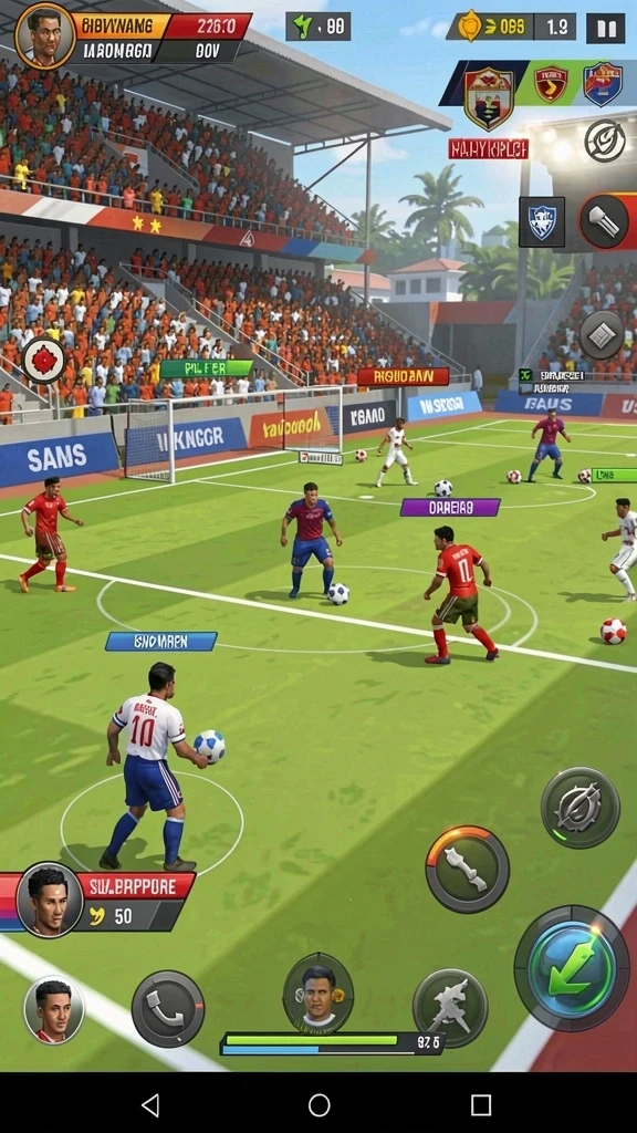 Pengalaman multiplayer yang seru dan menegangkan.