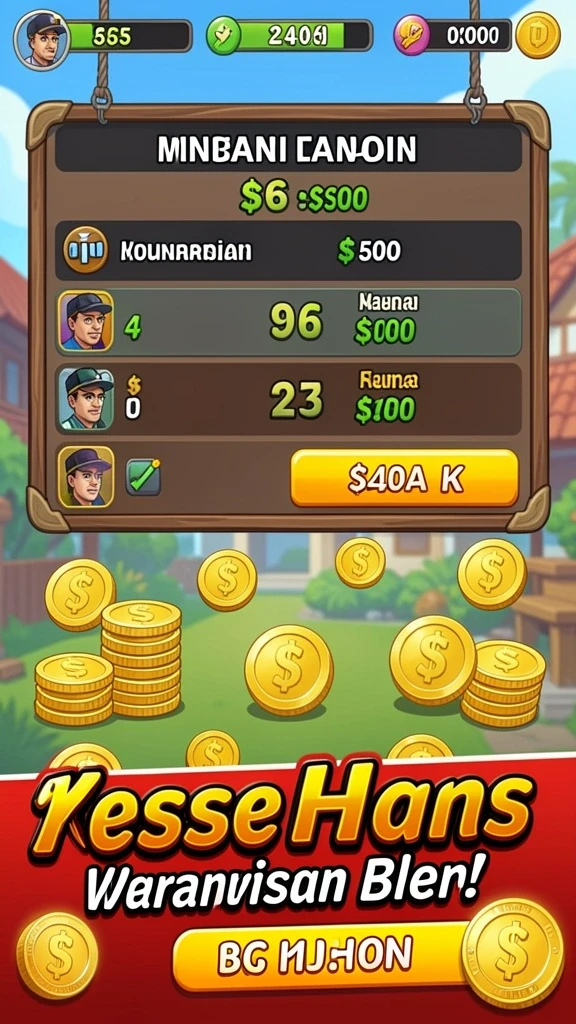 Gameplay seru dengan berbagai level yang menantang.