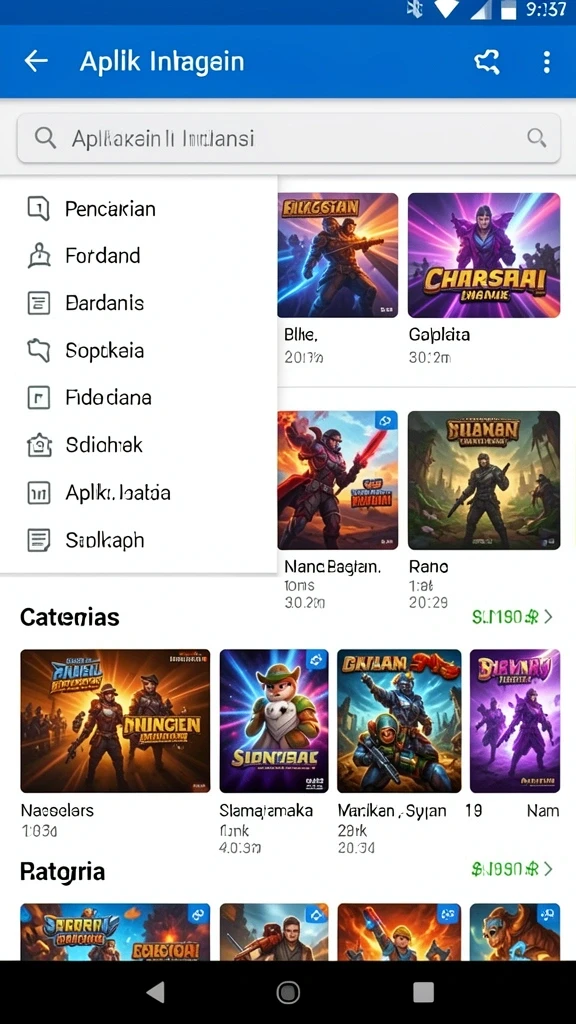 Tantangan yang beragam di setiap level permainan.