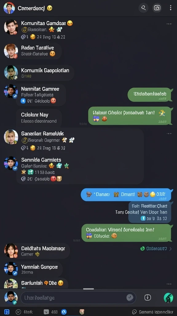 Tampilan antarmuka yang ramah pengguna.
