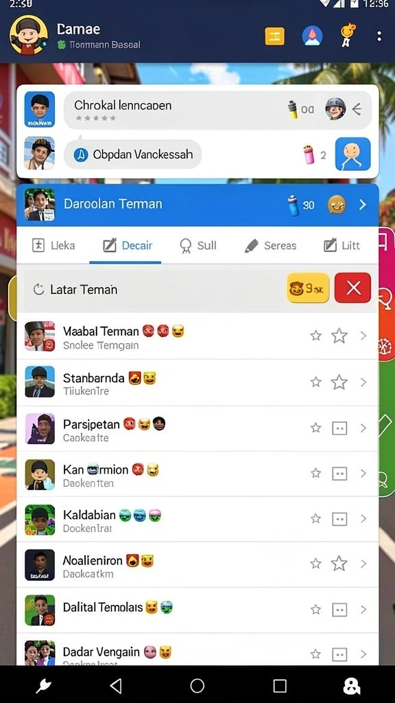 Tampilan awal yang memikat dan mudah dipahami.