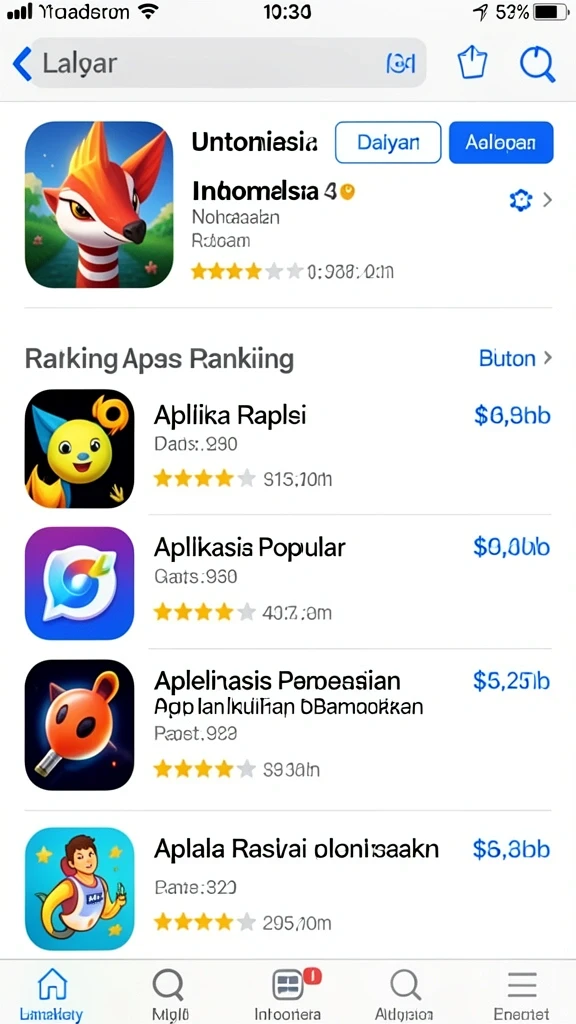 Tangkapan layar menampilkan antarmuka pengguna yang intuitif dan menarik.