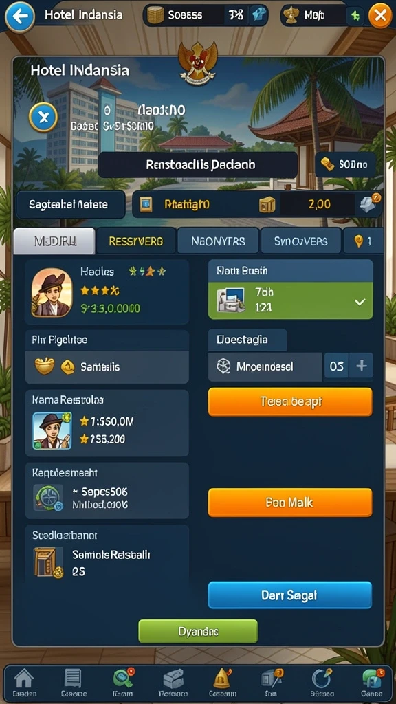 Tampilan mesin slot dengan tema petualangan yang epik.
