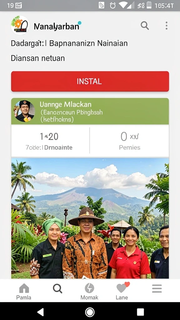 Tampilan antarmuka yang user-friendly dan menarik.