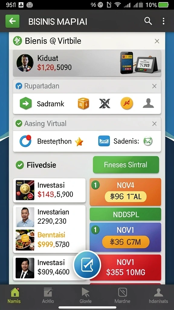 Fitur leaderboard yang memacu adrenalin pemain.