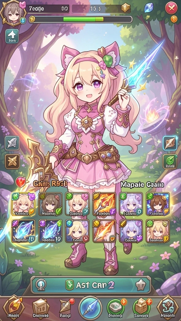 Screenshot menampilkan momen seru di level pertama.