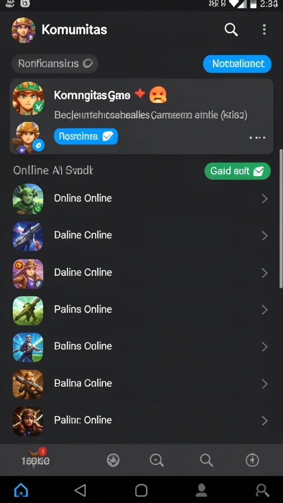 Screenshot memperlihatkan fitur multiplayer yang kompetitif.