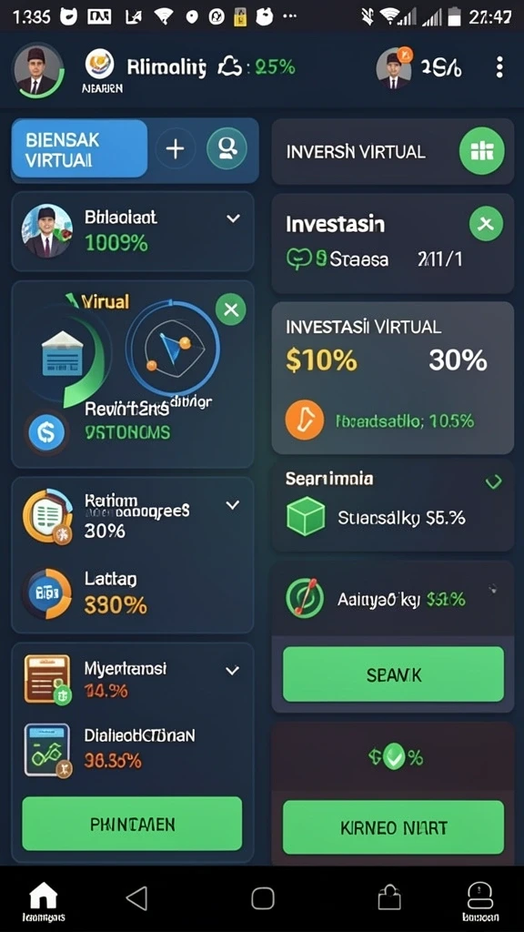 Screenshot menampilkan grafis menawan dari game.