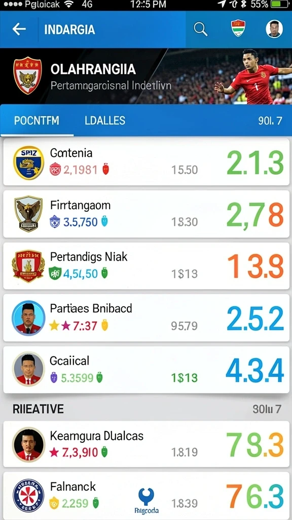 Tampilan antarmuka yang user-friendly dan menarik.