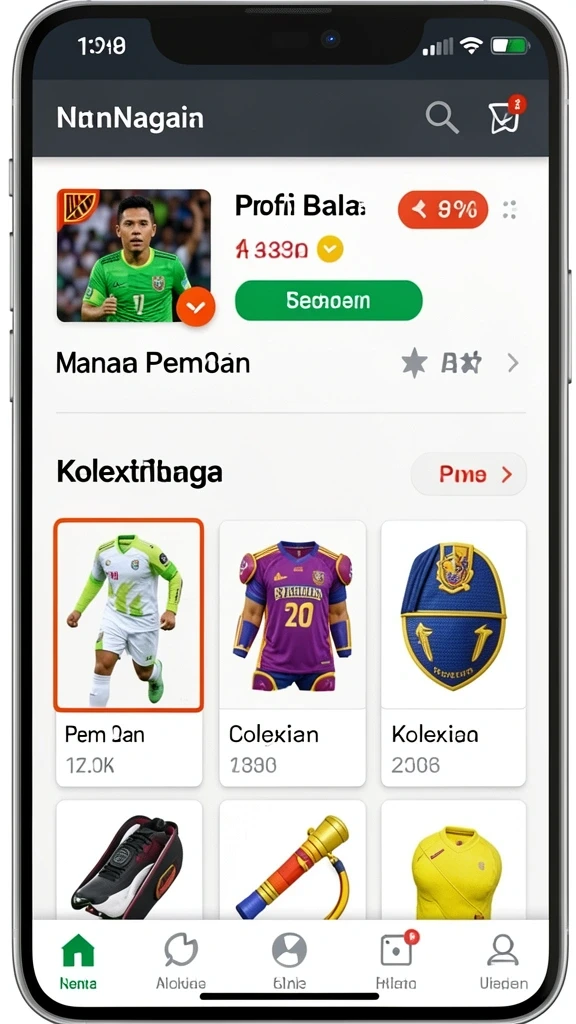 Tampilan antarmuka yang menarik dan user-friendly.