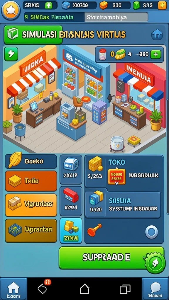 Gameplay seru saat bermain bersama teman-teman.