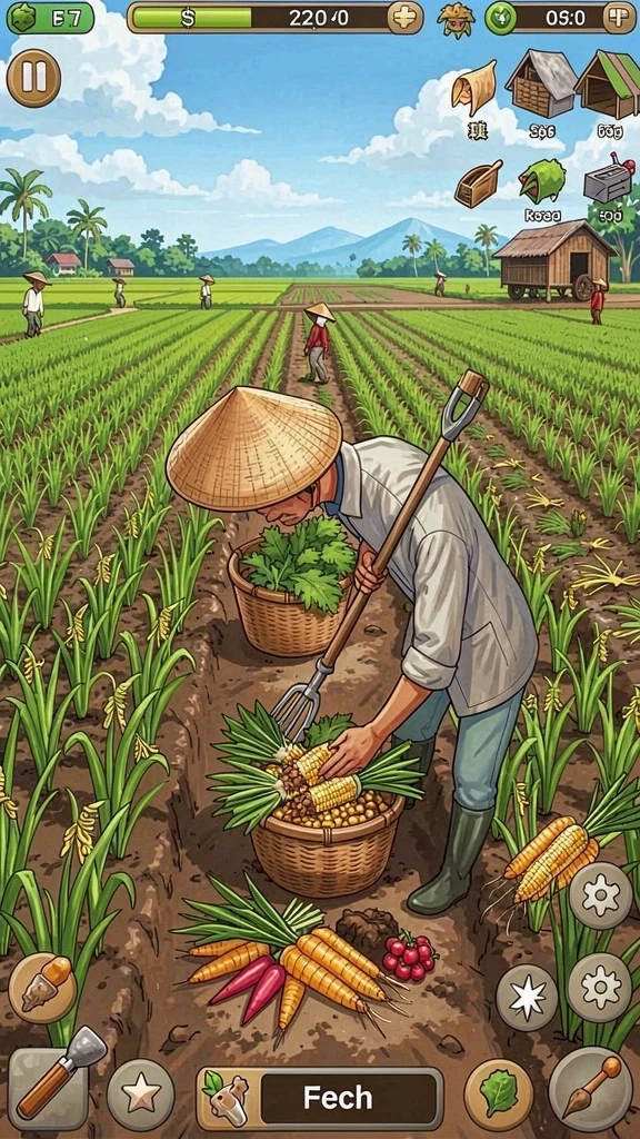 Fitur sosial yang memungkinkan interaksi antar pemain.
