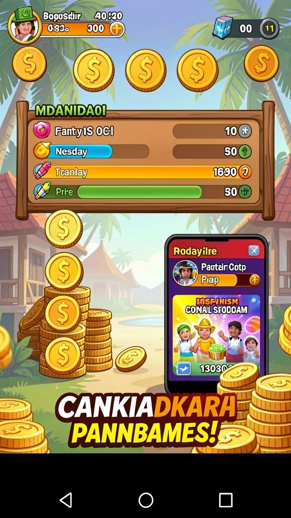 Tampilan antarmuka yang intuitif dan menarik.