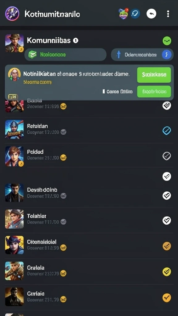 Tampilan antarmuka yang menarik dan ramah pengguna.
