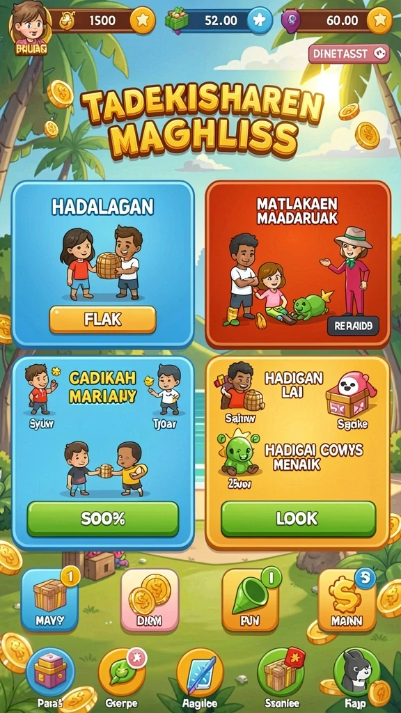 Fitur sosial untuk berkompetisi dengan teman.