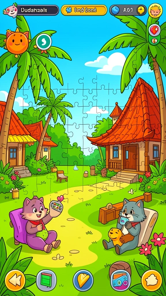 Level yang menantang dan seru untuk dimainkan.