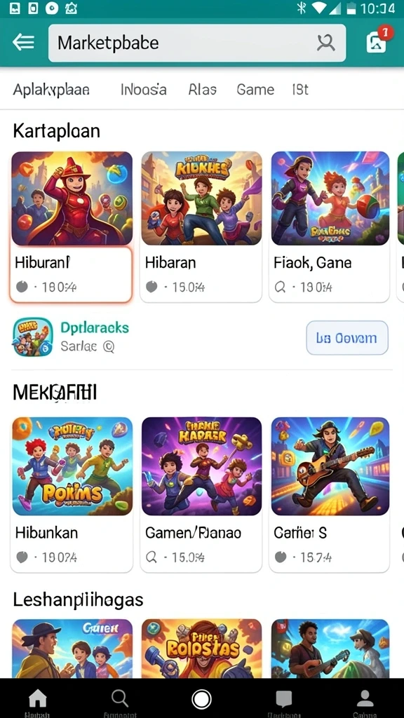 Mode permainan multiplayer yang seru dan kompetitif.