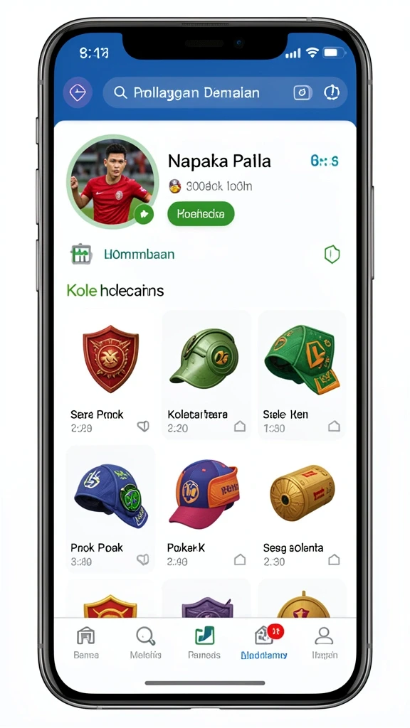 Karakter unik dengan keterampilan masing-masing.