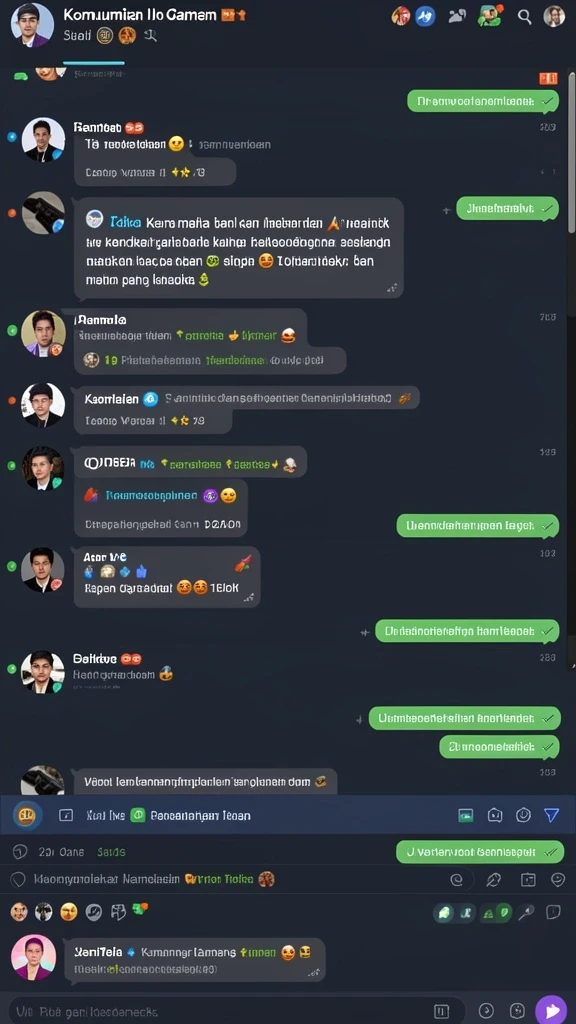 Tampilan antarmuka yang intuitif dan user-friendly.