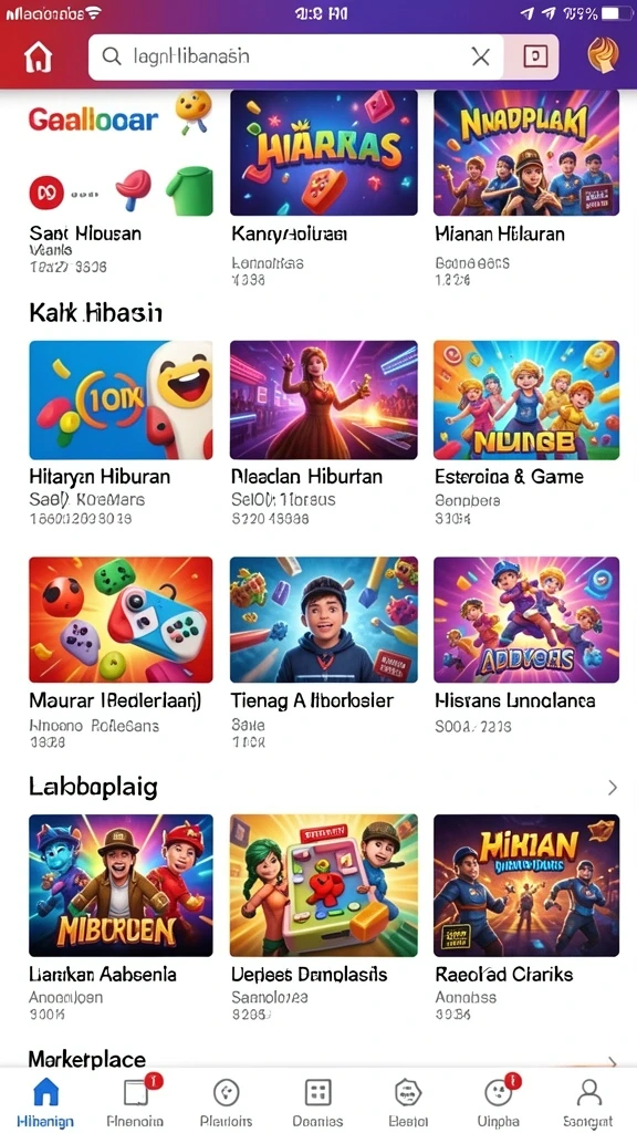 Level menantang dengan berbagai misi seru.