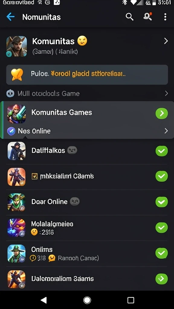 Tampilan antarmuka pengguna yang intuitif.