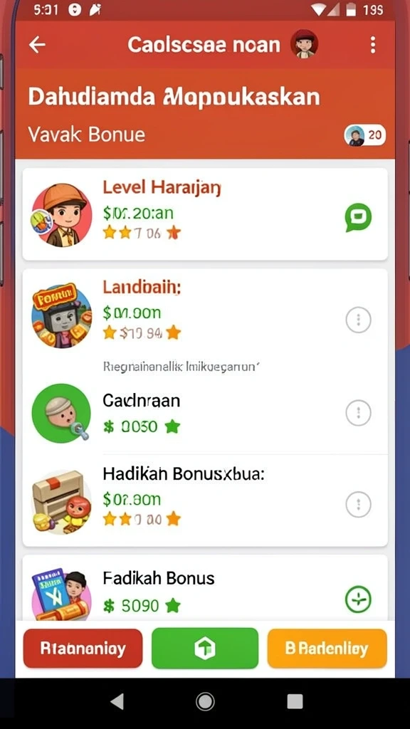 Screenshot menampilkan koleksi item yang dapat ditemukan di sepanjang petualangan.
