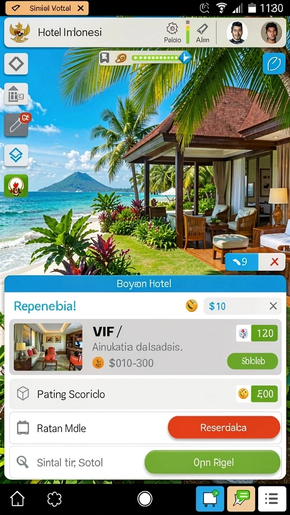 Interaksi multiplayer dengan teman-teman saat bermain.