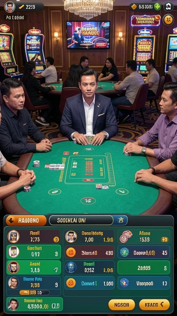 Screenshot menunjukkan karakter siap beraksi dalam misi.