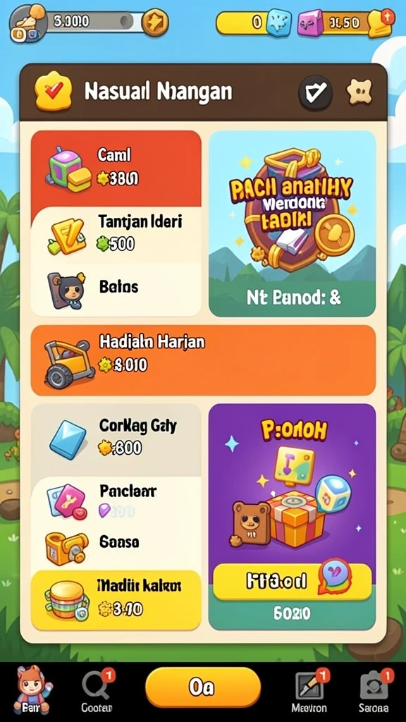Mode multiplayer yang memungkinkan pemain bersaing secara real-time.