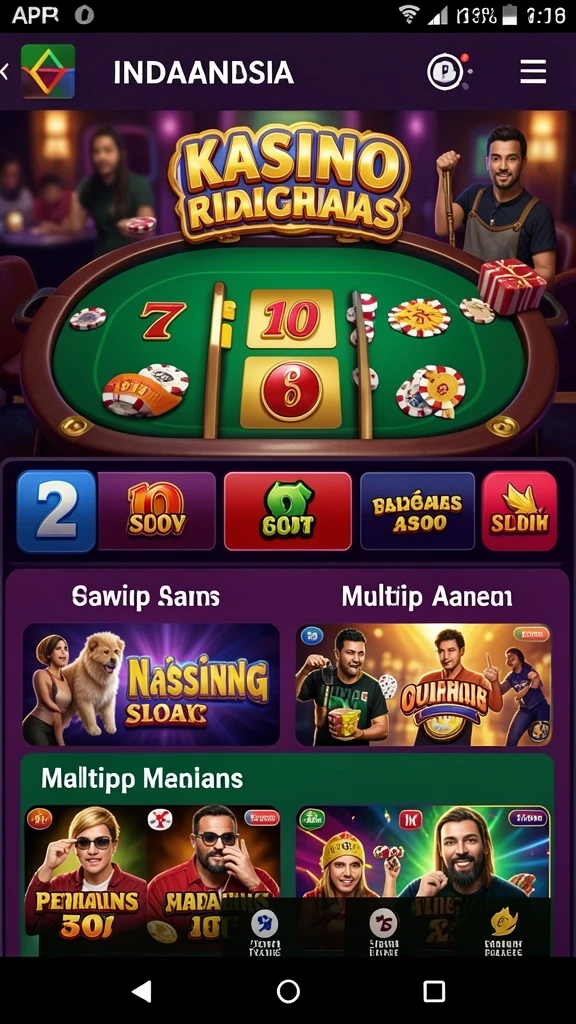 Beragam pilihan permainan untuk semua orang.