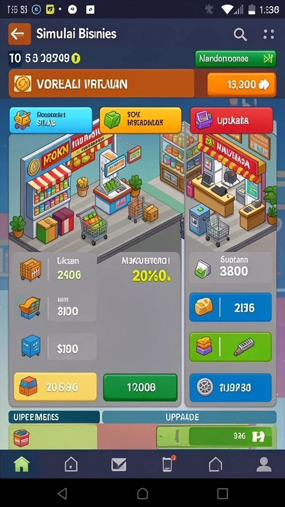 Screenshot dari fitur mode turnamen dalam VO777.